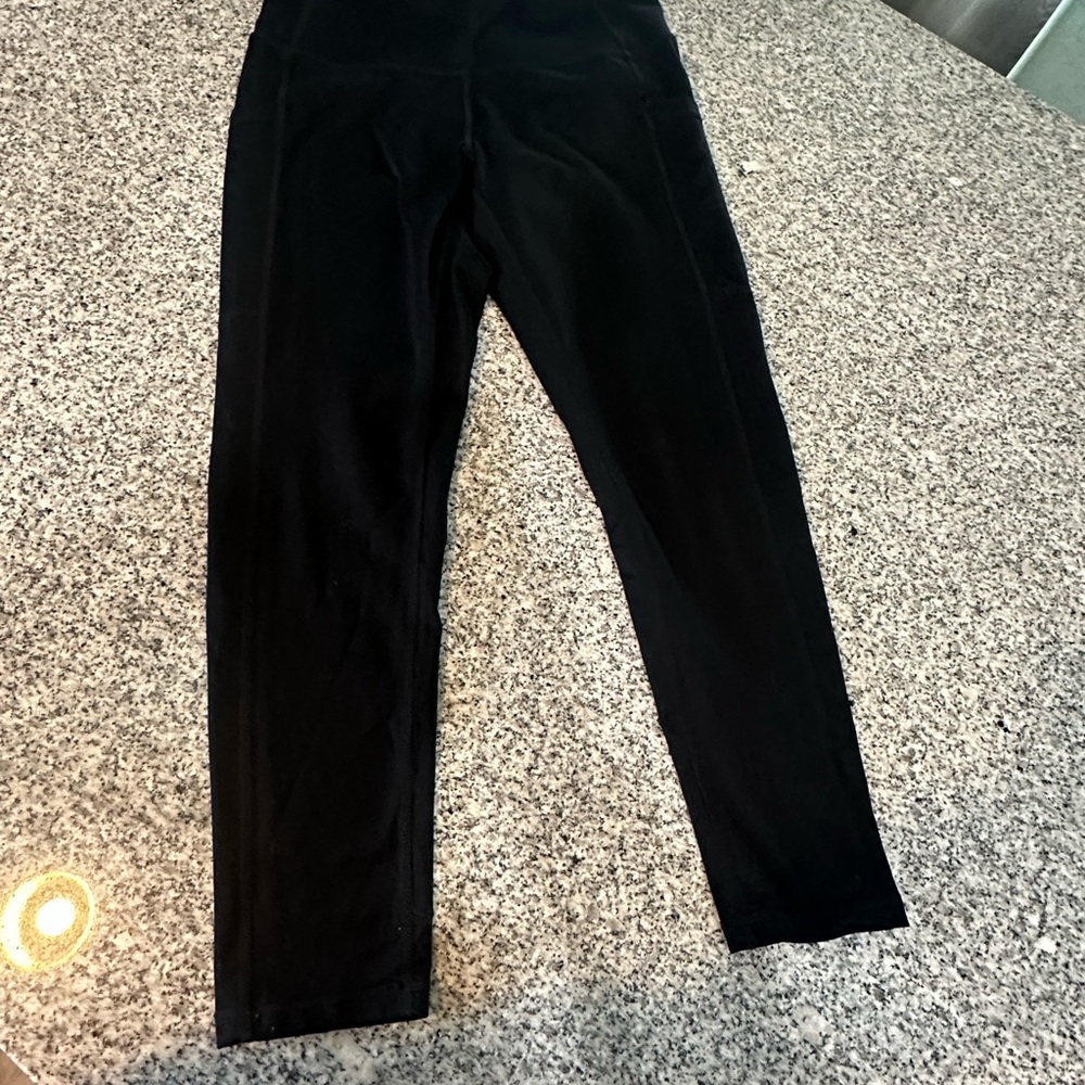 Black High-Waisted Leggings